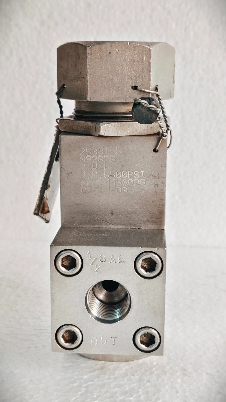 Gilmore Proserv 25331-5 NPT Valve Set@5500 PSI G92875